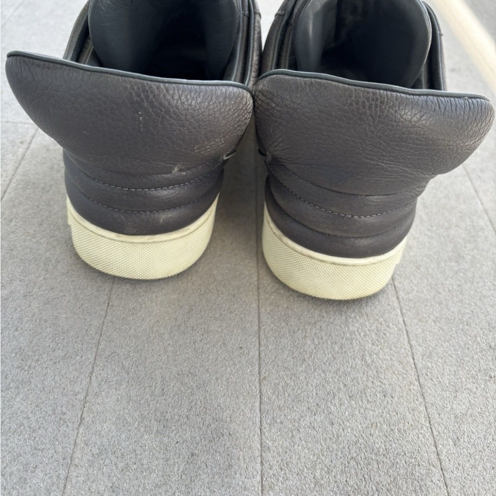 Louis Vuitton Dark Leather Sneakers - Picture 6 of 9
